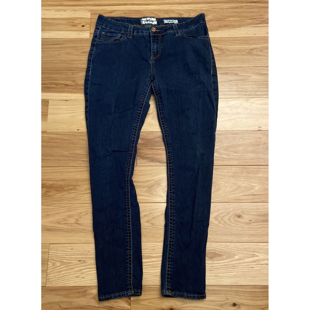 Day Trip Womens Size 34r Dark Wash Lynx Skinny Denim Jeans